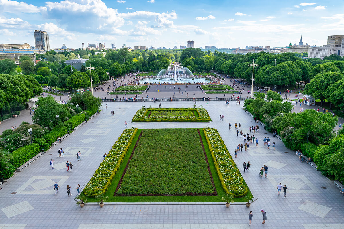 Sovyetler Birliği döneminde kurulan Gorky Park'ı, Rusya’nın Central Park’ı desek yanlış olmaz.