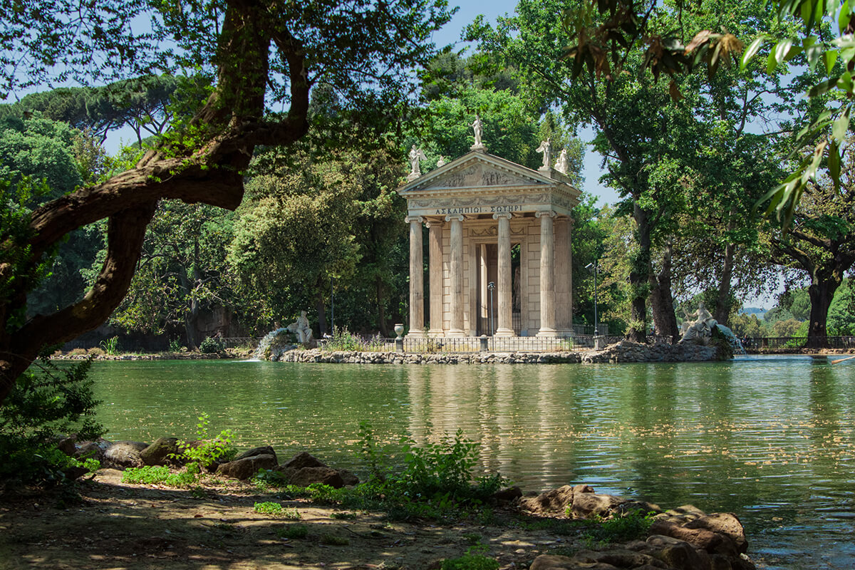 Villa Borghese, Roma’nın en güzel bahçesi.