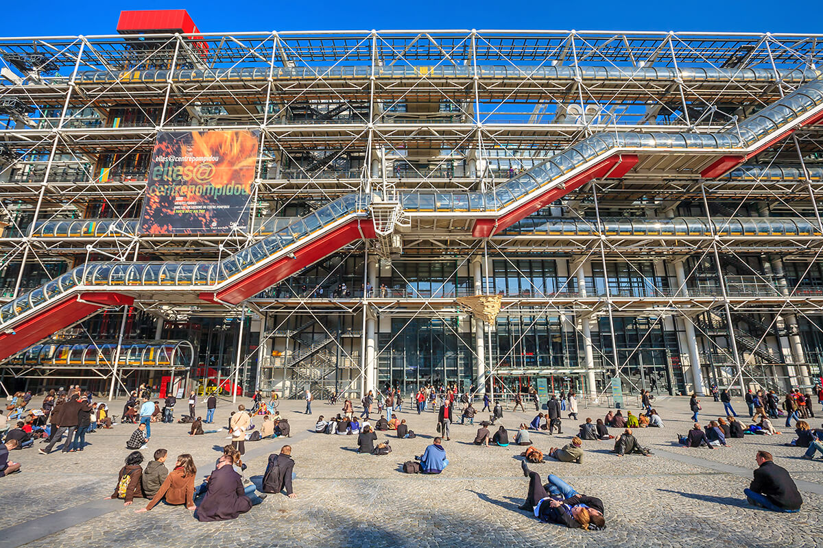 Fransa Georges Pompidou Merkezi