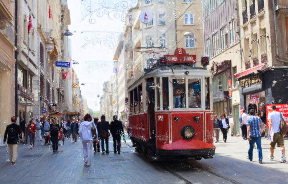 İstanbul İstiklal Caddesi
