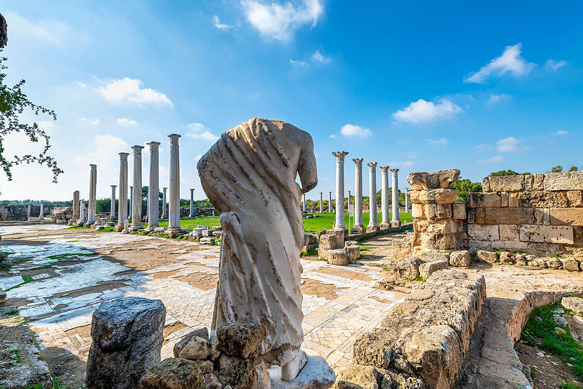 Kıbrıs Salamis Antik Kenti