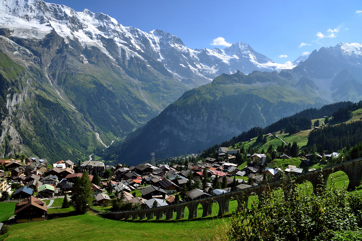 Mürren İsviçre
