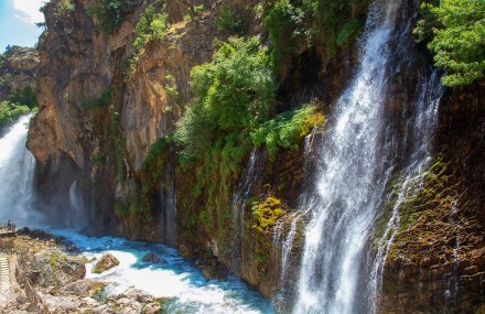 Doğanın En Görkemli Hali Burada: Kapuzbaşı Şelalesi